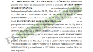 Elevan a juicio a componentes de esquema que contaminó una maleta con cocaína en aeropuerto