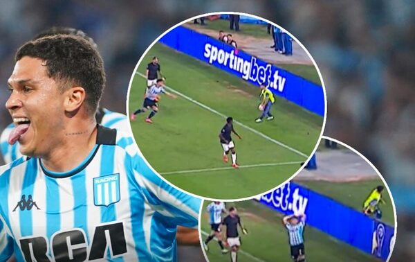(VIDEO) Viveza de pasapelota kurepa abrió el camino para la final Sudamericana de Racing