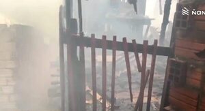 Incendio afectó seis viviendas de Tablada