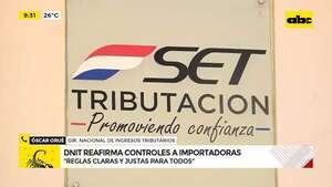 Importación con aval judicial: titular de DNIT cuestiona proceder de la Corte  - ABC Noticias - ABC Color