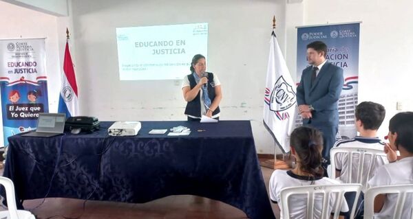 Prosigue taller de Educando en Justicia en Villarrica