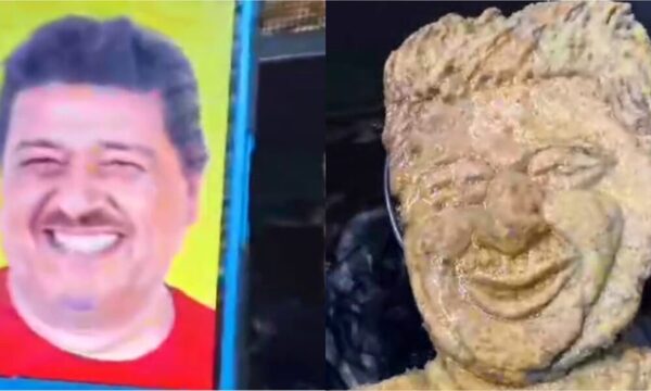 [VIDEO] ¡Mañami! Rubén Rodríguez tiene su propia milanesa con su cara