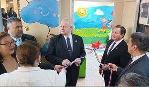 Inauguración de Sala de Audiencia especial para Niños y Niñas en Pilar