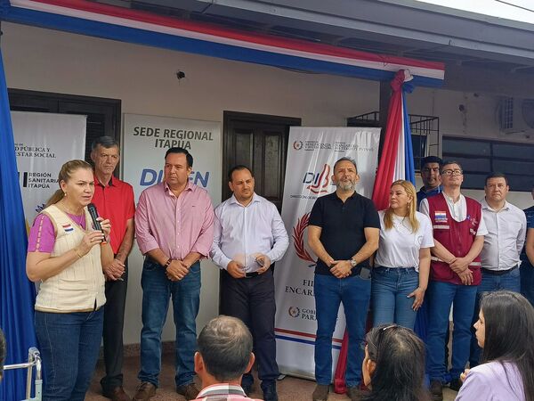 DIBEN entrega insumos y ayuda médica por más de 200 millones de guaraníes en Itapúa