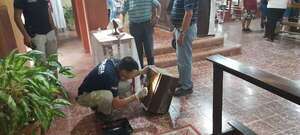 Identifican a malvivientes que profanaron iglesia en Pilar - A La Gran 7-30 - ABC Color