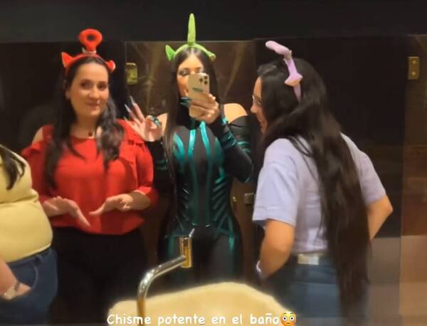 [VIDEOS] Después del “chisme potente” en el baño, ¡atendé en qué se “transformó” Laurys!