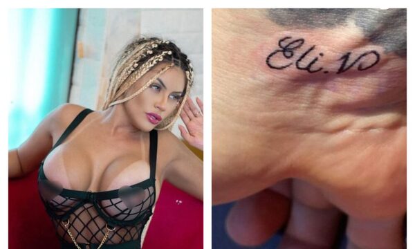 ¡Loco por la “Barbie paraguaya”!: Se tatuó su nombre para pedirle casorio