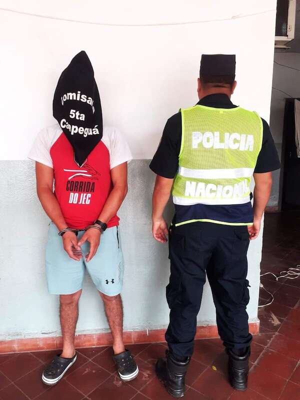 Carapeguá: joven detenido por el escape ruidoso de su motocicleta y resistencia a la autoridad - Nacionales - ABC Color