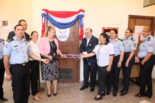 Habilitan Oficina del Registro Civil en el Palacio de Justicia de Paraguarí