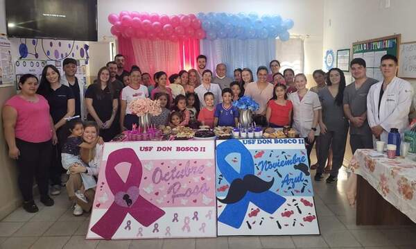 Cierre de #OctubreRosa e inicio de actividades por #NoviembreAzul