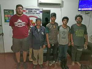 Cinco detenidos en Nueva Asunción por un asalto en José Falcón - Policiales - ABC Color