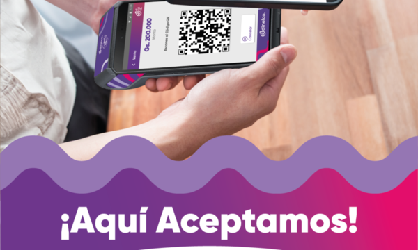 Paga con Pix en los pos de la red Dinelco