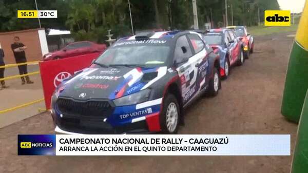 ABC Motor: equipos se preparan para la acción del CNR-Rally de Caaguazú - ABC Noticias - ABC Color