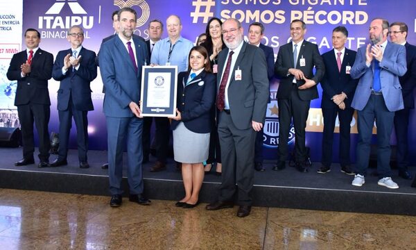 ITAIPU rompe un récord mundial y pone a Paraguay en el mapa energético