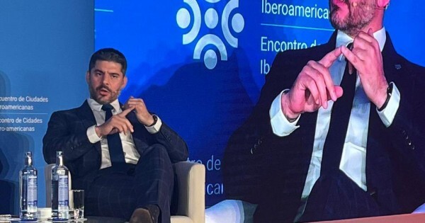 En Madrid, Nenecho vendió como propio un proyecto privado de seguridad barrial para conseguir financiamiento