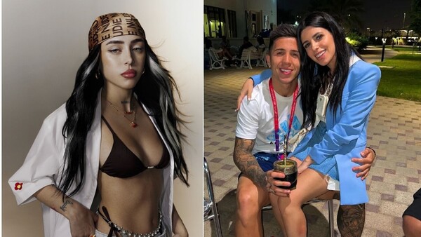 Pillaron al jugador Enzo Fernández farreando con la cantante Nicki Nicole