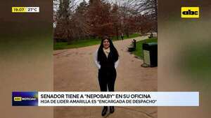 Otra “encargada de despacho” en el Congreso: la “nepobaby” es hija del senador Lider Amarilla - ABC Noticias - ABC Color