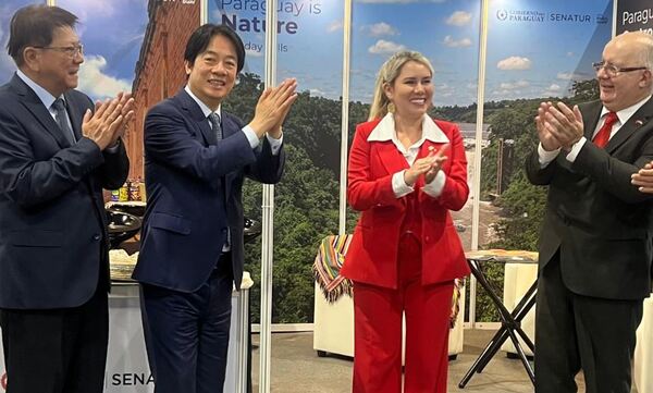 Presidente taiwanés inaugura stand de Paraguay en Feria Internacional de Turismo de Taipéi