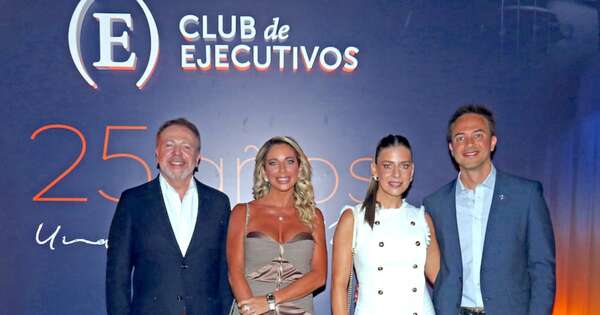 La Nación / Los 25 años del Club de Ejecutivos: una fiesta radiante para recordar