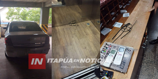 POLICÍA FRUSTRA ASALTO Y TOMA DE REHÉN EN EL CENTRO DE ENCARNACIÓN - Itapúa Noticias