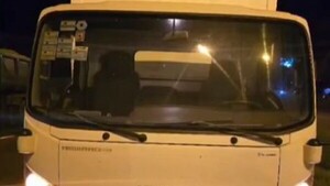 Piratas del asfalto roban camión transportador de encomiendas y toman una patrullera