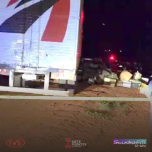 ASALTO TIPO COMANDO EN CAAGUAZÚ: ATACAN CAMIÓN, HACEN HUIR A LA POLICÍA Y ROBAN PATRULLERA - TVS