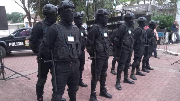 Yaguarón crea unidad de policías tipo comando para combatir al crimen: ¿Es constitucional?