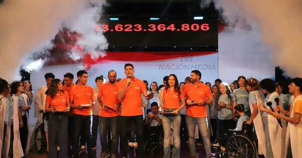 La Nación / Teletón: paraguayos demuestran una vez más su solidaridad