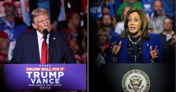 La Nación / Harris y Trump van con todo tras el voto indeciso