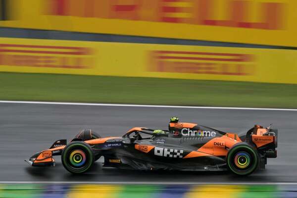Norris sale primero en Brasil tras dominar la muy accidentada calificación - Automovilismo - ABC Color