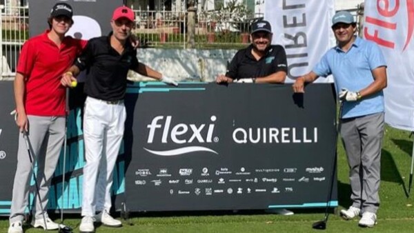 ¡José Cardozo ganó una camionetaza y un podio en torneo de golf!