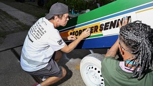 Los brasileños homenajean a Senna a 30 años de su muerte