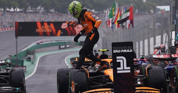 Versus / Norris gana la 'pole' del GP de Brasil y Verstappen saldrá de 17º