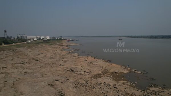 Bajante de ríos en Paraguay: “Es casi imposible navegar”