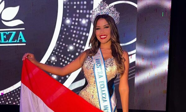 ¡Mi país, mi país! Paraguay gana un concurso internacional de belleza