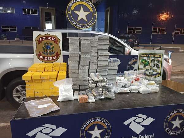 Contrabando “a rappel” en la frontera: incautan celulares y medicamentos en el Puente de la Amistad - ABC en el Este - ABC Color