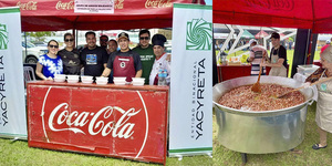 LA EBY PARTICIPÓ DE LA FERIA GASTRONÓMICA EN FAVOR DE LA FUNDACIÓN LAZOS DEL SUR - Itapúa Noticias