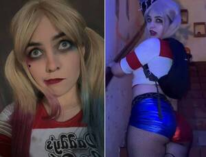 [VIDEO] Una Harley Quinn muy “traviesa” anduvo suelta el finde dándole el chauchesku a Halloween