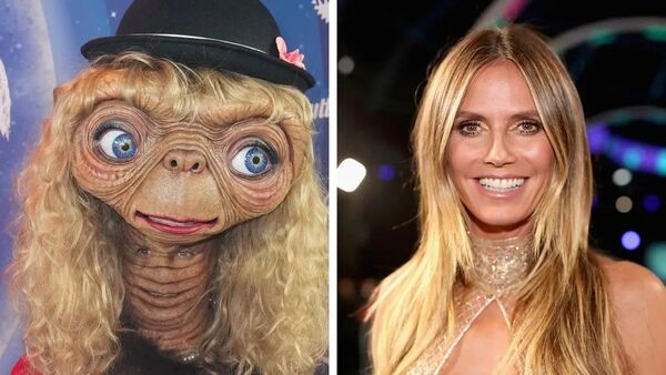 [GALERÍA] ¡La modelo Heidi Klum gana Halloween vestida de E.T.!