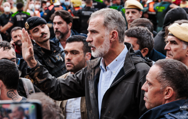 Rey de España pide entender "el enfado y la frustración" de afectados por inundaciones - 1000 Noticias