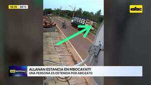 Cordillera: un detenido en allanamiento, tras presunto caso de abigeato - ABC Noticias - ABC Color