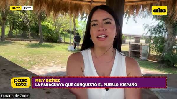 Mily Brítez: la paraguaya que deslumbró en el Festival de la Hispanidad en Madrid - Pase Total - ABC Color