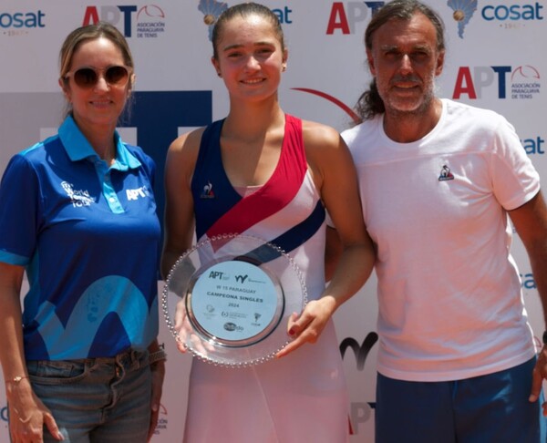 La tenista argentina Candela Vázquez gana el W1 en Luque