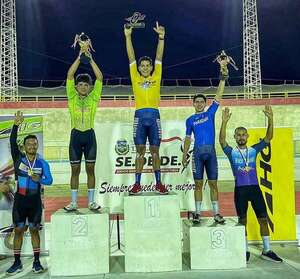 Ciclismo en Bolivia: Carlos Domínguez y Bruno Zachar, bañados en oro - Polideportivo - ABC Color