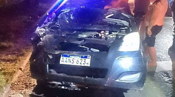 Agente de PMT “pasado de copas” chocó y se resistió a intervención policial - Noticiero Paraguay