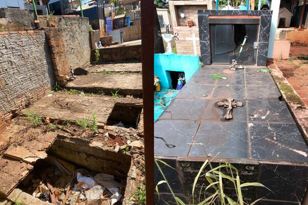 Denuncian profanación de tumbas y tráfico de espacios en cementerio de Presidente Franco - La Clave