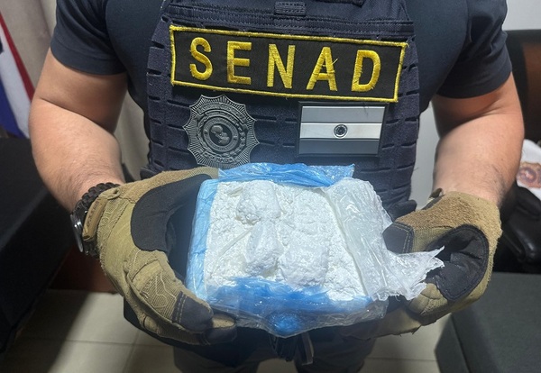 SENAD capturó a distribuidor mayorista de cocaína en Puente Kyha