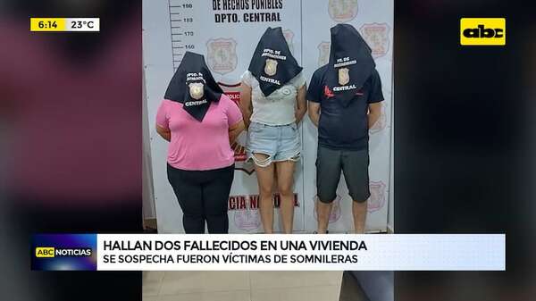 Luque: hallan dos fallecidos en una vivienda y detienen a tres supuestos implicados - ABC Noticias - ABC Color