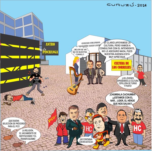 Mbeguemi online: Títeres del significativamente corrupto, representante del pueblo imputado, cultura para cepilleros... » San Lorenzo PY