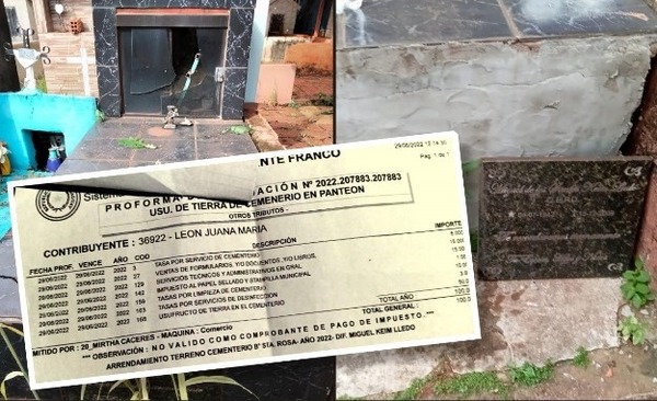 Roque Godoy no reacciona ante profanación de tumba en cementerio municipal